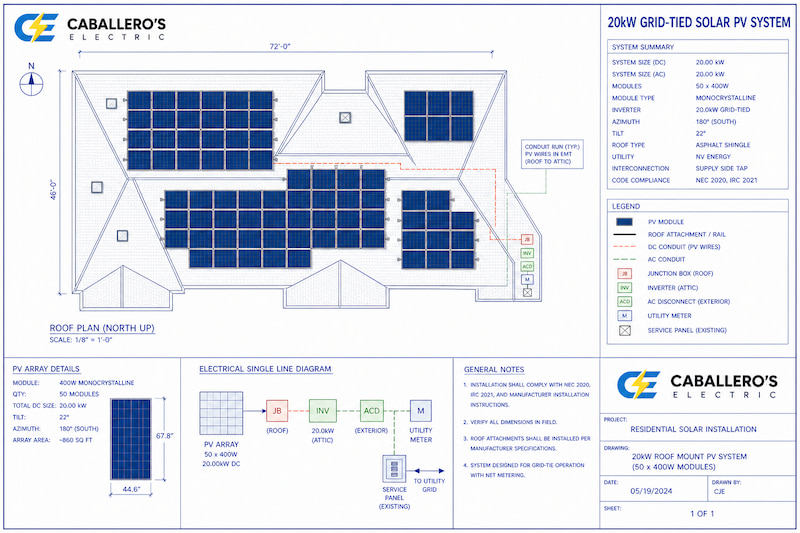 20kW solar system package