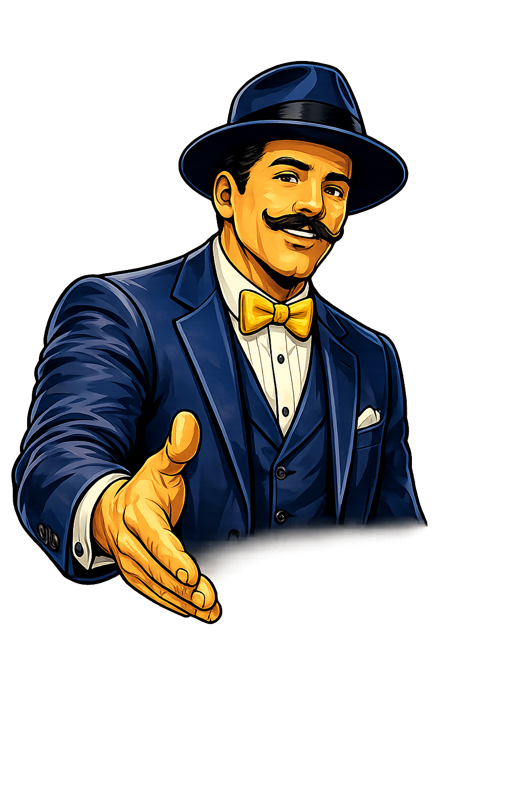 Caballero's Electric mascot